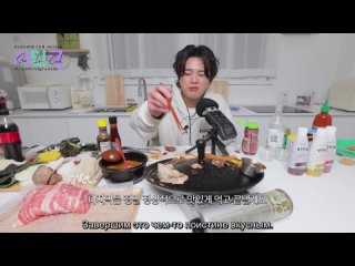 seo in guk/seo in guk/-vlog with russian subtitles from 02 15 24. asmr. pork belly in various combinations.